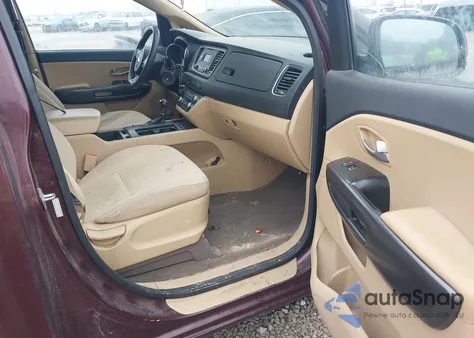 2016 Kia Sedona L z USA, uszkodzony, nr VIN KNDMA5C19G6186144